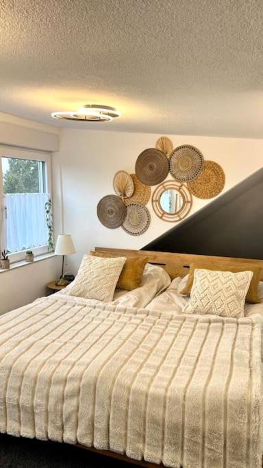 Boho Apartment Mit Aussicht Auf Gartenoase Naehe Duesseldorf 크레펠트 외부 사진