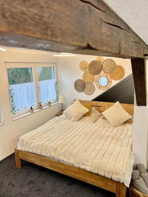 Boho Apartment Mit Aussicht Auf Gartenoase Naehe Duesseldorf 크레펠트 외부 사진
